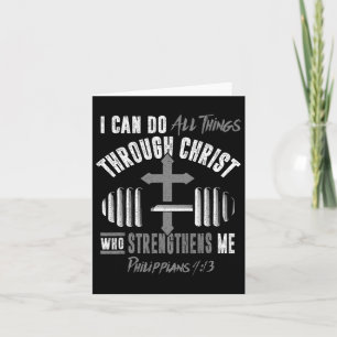 Carte Peut Faire Toutes Les Choses Christian Jésus Bodyb