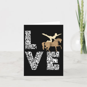 Carte Pferdesport Reitsport Pferdenarr Vaulting Horses A