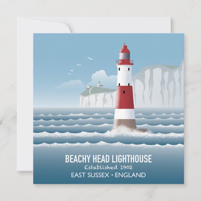 Carte Phare de Beachy Head (Devant)