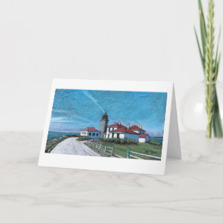 Carte Phare de Beavertail en Jamestown, RI