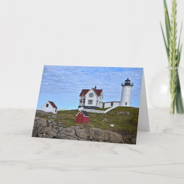Carte Phare de Cape Neddick, York, Maine (Devant)