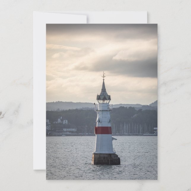 Carte Phare de Kavringen Oslo (Devant)