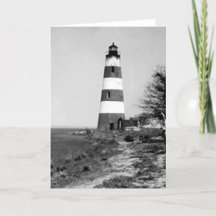 Carte Phare de l'île de Sapelo