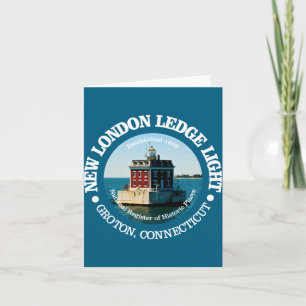 Carte Phare de New London Ledge