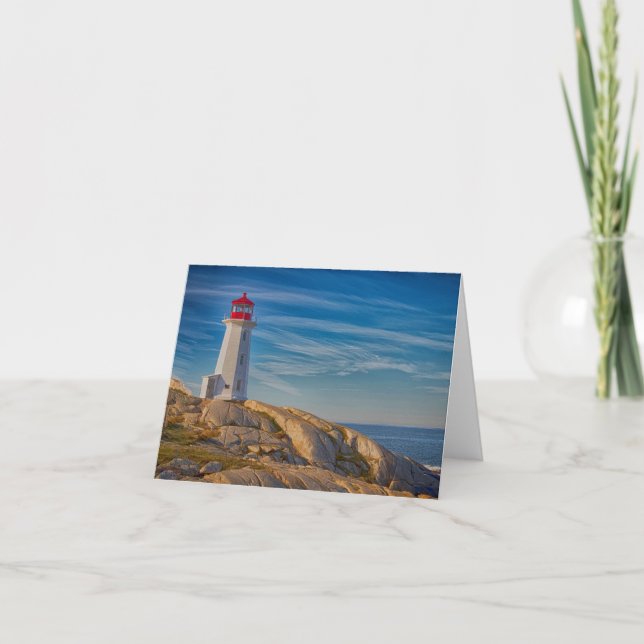 Carte Phare de Peggy's Cove (Devant)