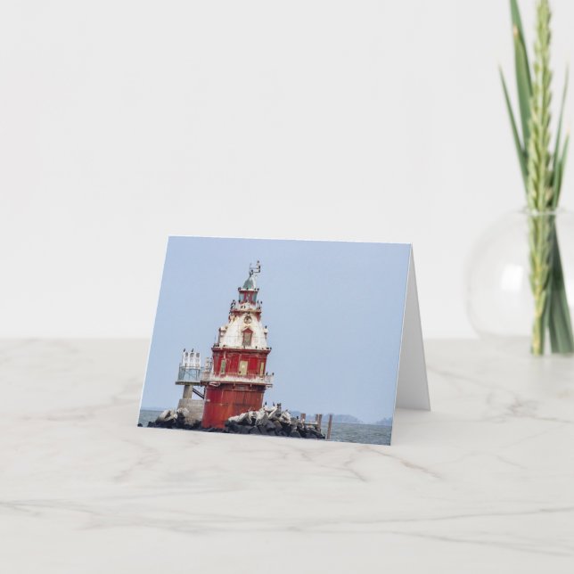Carte Phare de Ship John Shoal (Devant)
