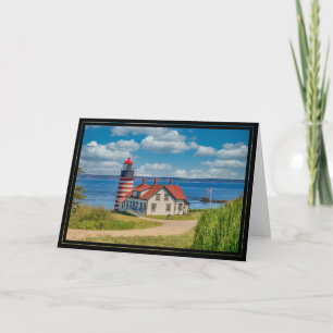 Carte Phare de West Quoddy Head, Lubec, Maine