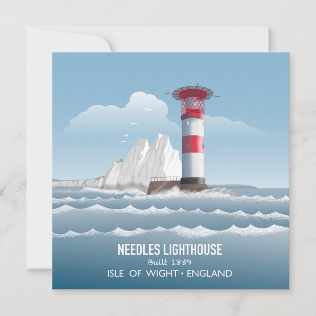 Carte Phare des Needles (Devant)