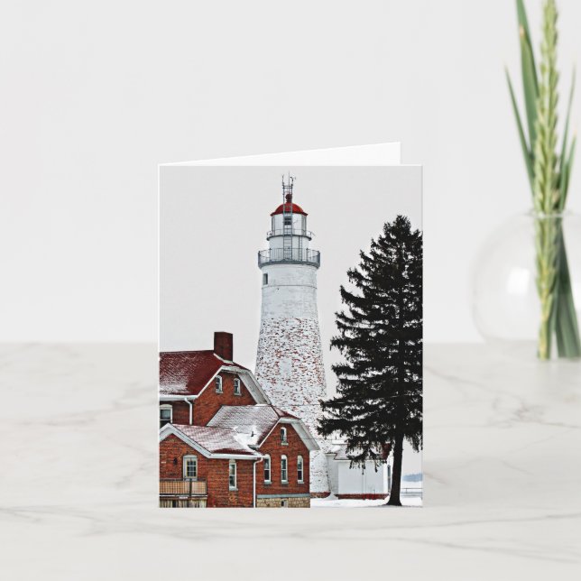 Carte Phare d'hiver (Devant)