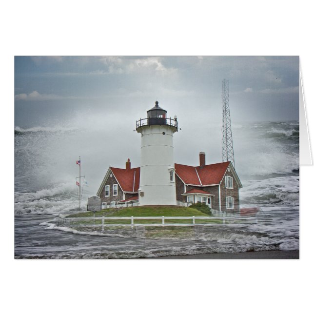Carte phare Nobska Point (Devant horizontal)
