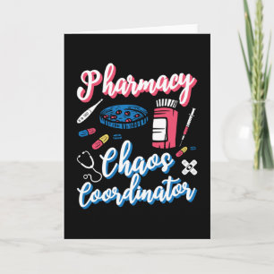 Carte Pharmacie Chaos Coordinateur Pharmaciste Technicie