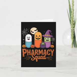 Carte Pharmacie Funny Pills Équipe de Pharmaciens Mignon