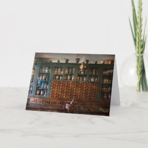 Carte Pharmacie - Juste derrière le comptoir