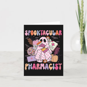 Carte Pharmacien Spooktacular Semaine de la pharmacie Fa