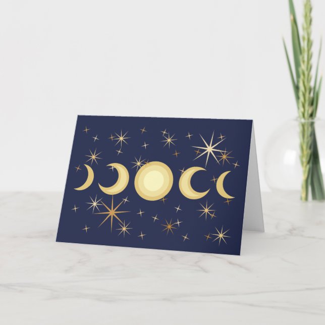 Carte Phases de lune (Devant)