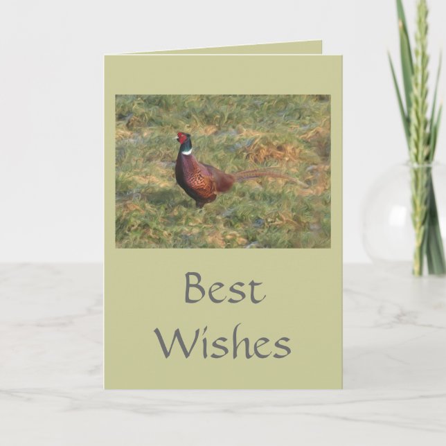 Carte Pheasant (Devant)