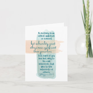 Carte Philippiens 2:3-4