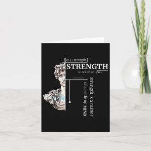 Carte Philosophe Discipline stoïque Un état d'esprit pos