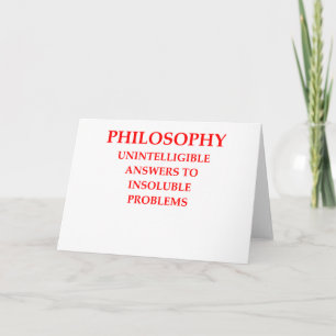 Carte philosophie