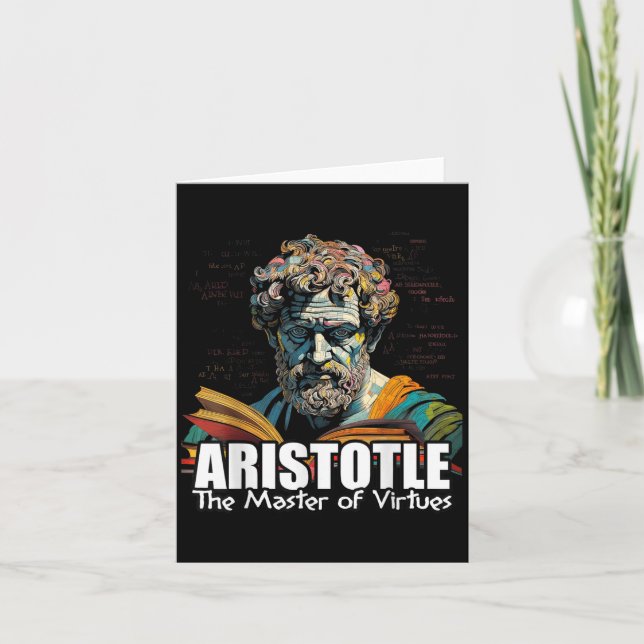 Carte Philosophie Aristote  (Devant)
