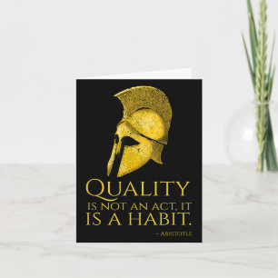 Carte Philosophie Grecque Ancienne Motivationnelle - Ari