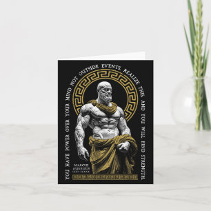 Carte Philosophie stoïque Trouver Force Marcus Aurelius