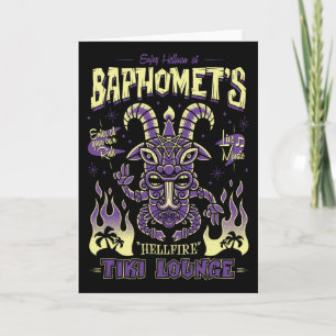 Carte Phomet Tiki Lounge - Goth - Vacances de Surf