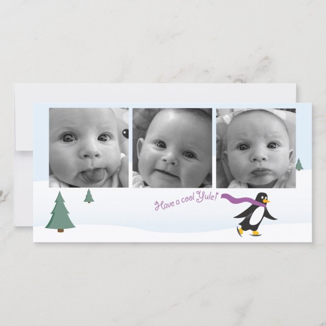 Carte photo 3 horizontal (Devant)