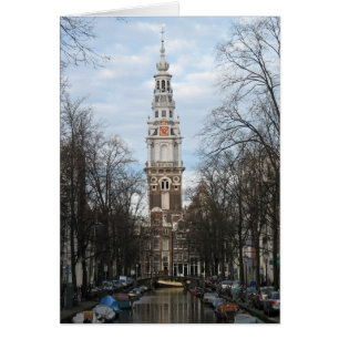 Carte photo Amsterdam Zuiderkerk (Église du Sud)