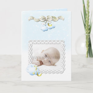 Carte photo bébé
