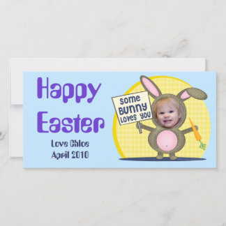 Carte photo bébé personnalisé