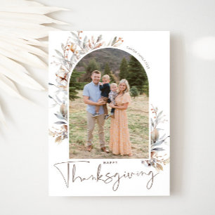Carte photo bon thanksgiving
