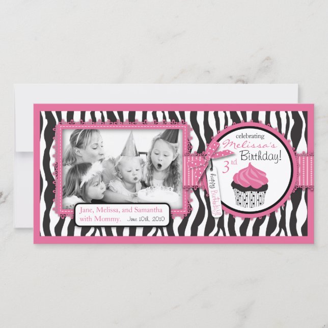 Carte photo Boutique Chic Cupcake (Devant)