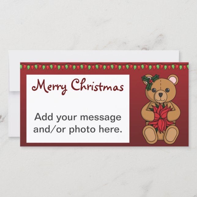 Carte photo cadeau de Teddy (Devant)