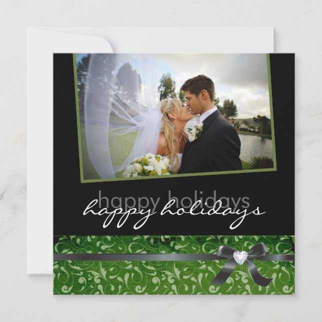 Carte photo chic de Merci de vacances (Devant)