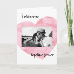 Carte Photo Couples Amour Anniversaire Mariage Valentine