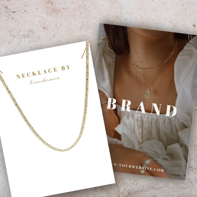 Carte photo d'affichage du collier Boho (Créateur téléchargé)