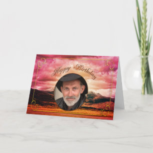 Carte photo d'anniversaire