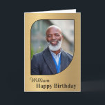 Carte photo d'anniversaire personnalisé<br><div class="desc">Custom Birthday Carte photo est une carte que vous pouvez recréer pour vous-même. Laissez ou remplacez la photo par la vôtre sur la couverture et remplacez les mots sur la couverture et à l'intérieur par la vôtre. Personnalisez-le. Profitez</div>