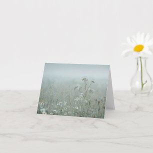 Carte Photo d'art fin de prairie rêveuse