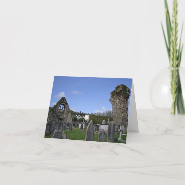 Carte Photo de cimetière de l'Irlande (Devant)