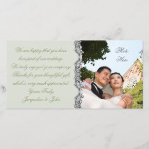 Carte photo de ~ de mariage