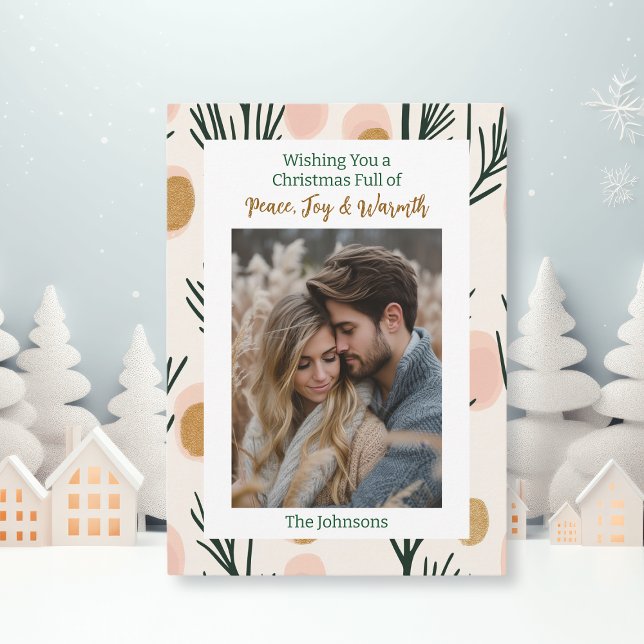 Carte Photo de famille | Noël personnalisé (Créateur téléchargé)