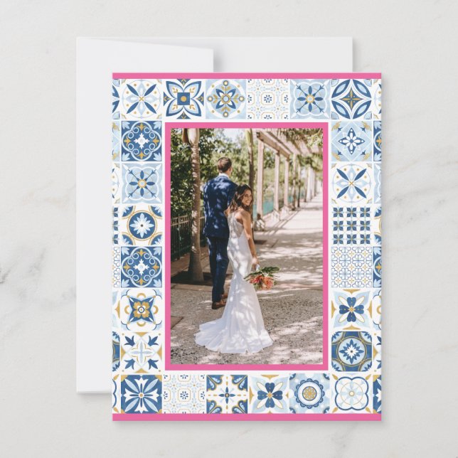 Carte photo de Fêtes des mariées personnalisées V2 (Devant)