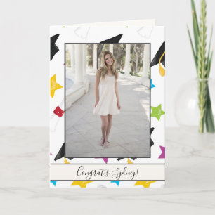 Carte Photo de la fête de la graduation