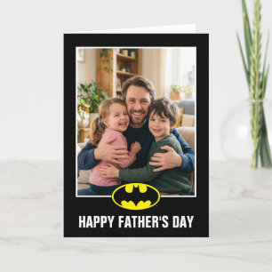 Carte Photo de la fête des pères de Batman