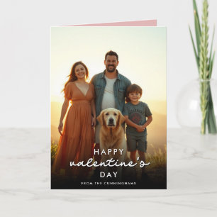 Carte Photo de la Journée des Valentines