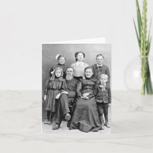 Carte Photo de la mort de l'ère victorienne