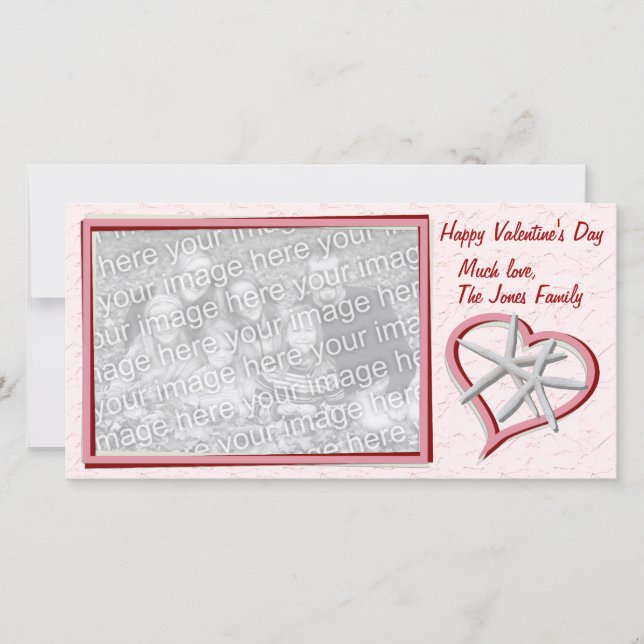Carte photo de la Saint Valentin de Starfish (Devant)