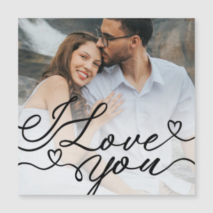 Carte photo de la Saint-Valentin Je t'aime
